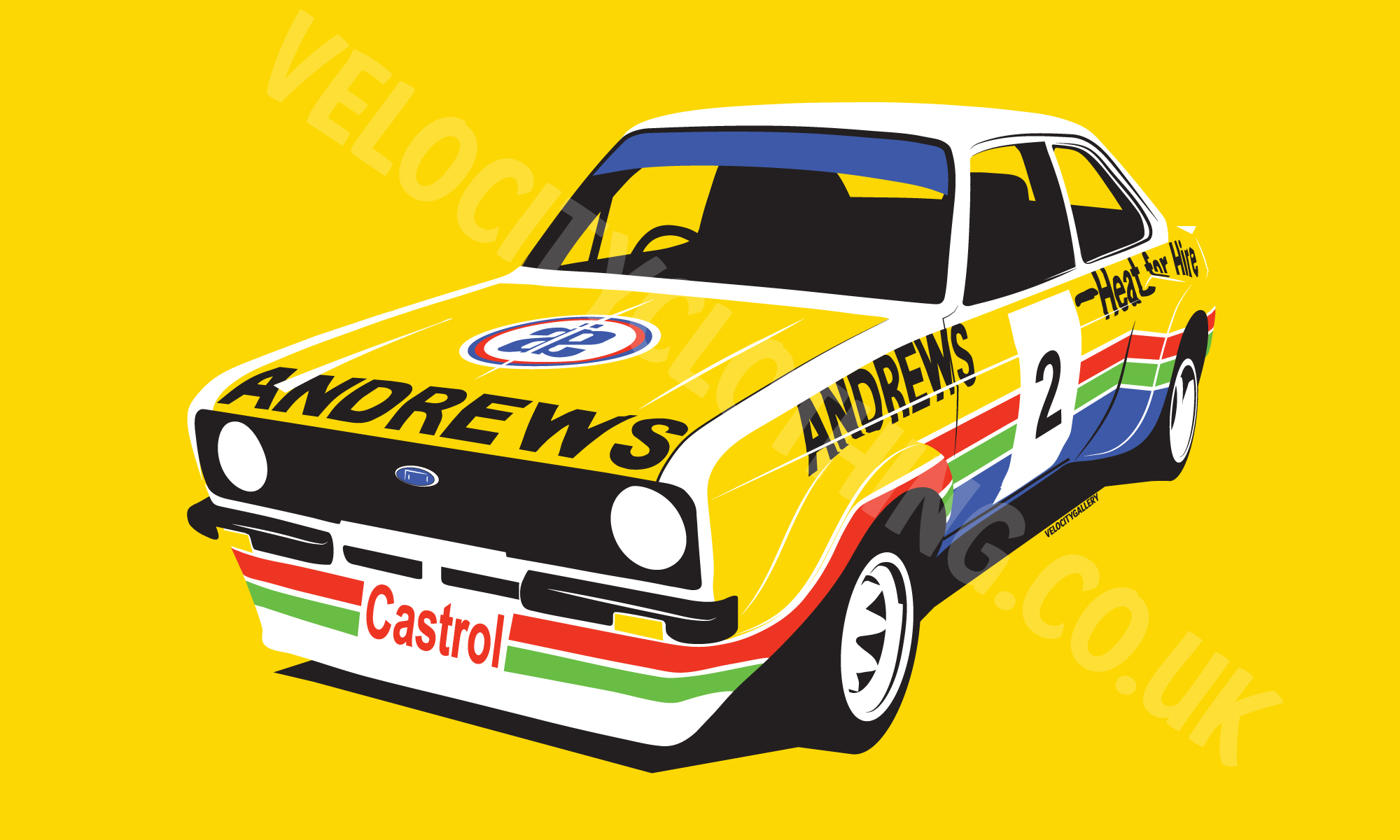 Ford escort rally clothing #10